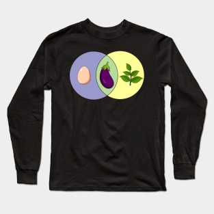 Eggplant Long Sleeve T-Shirt